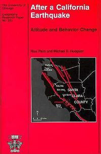 Cover image for After a California Earthquake: Attitude and Behavior Change