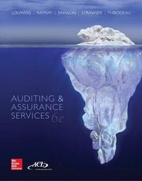 Cover image for Loose Leaf Auditing & Assurance Services with ACL Software Student CD-ROM