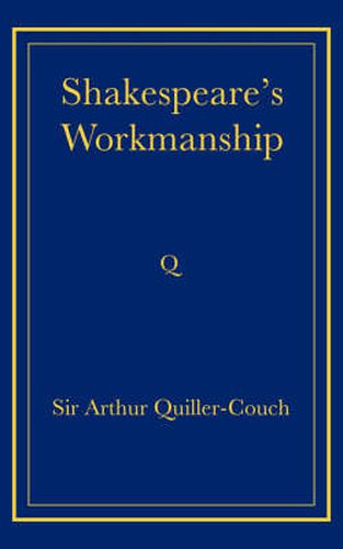 Cover image for Shakespeare's Workmanship