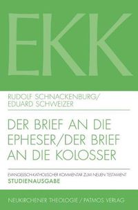 Cover image for Der Brief an Die Epheser / Der Brief an Die Kolosser