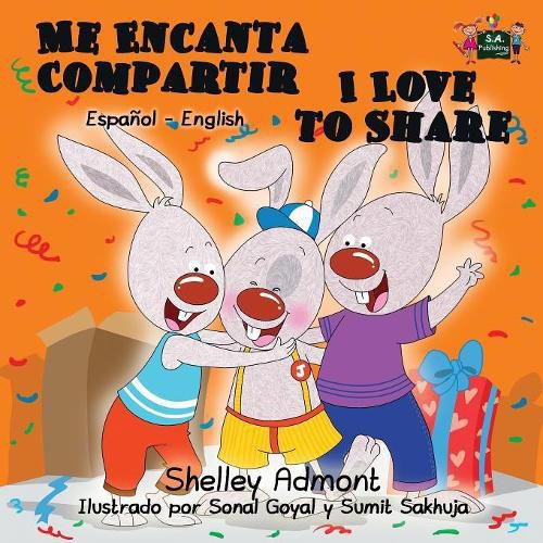 Cover image for Me Encanta Compartir I Love to Share: Spanish English Bilingual Edition