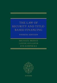 Cover image for The Law of Security and Title-Based Financing