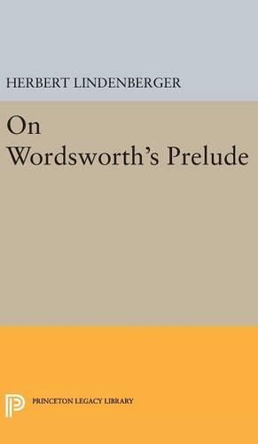 Cover image for On Wordsworth's Prelude