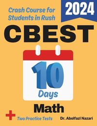 Cover image for CBEST Math Test Prep in 10 Days