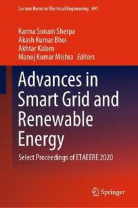 Cover image for Advances in Smart Grid and Renewable Energy: Select Proceedings of ETAEERE 2020