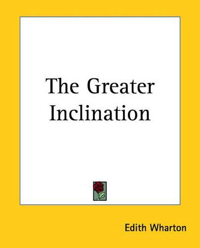 Cover image for The Greater Inclination