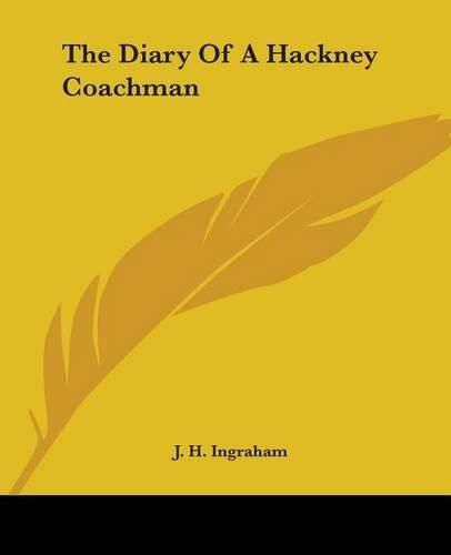 Cover image for The Diary Of A Hackney Coachman