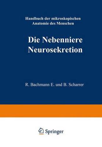 Cover image for Die Nebenniere. Neurosekretion.