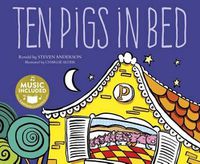 Cover image for Ten Pigs in Bed