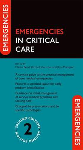 Cover image for Emergencies in Critical Care