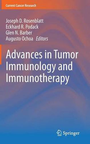 Cover image for Advances in Tumor Immunology and Immunotherapy