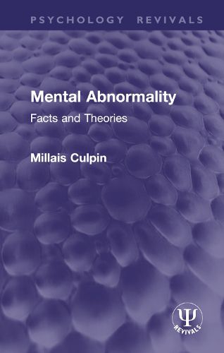 Cover image for Mental Abnormality