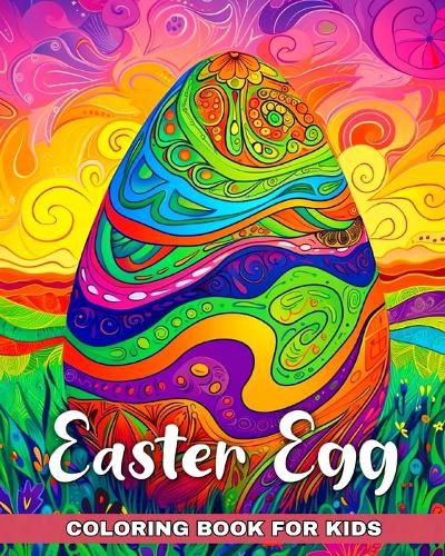 Cover image for Easter Egg Coloring Book for Kids