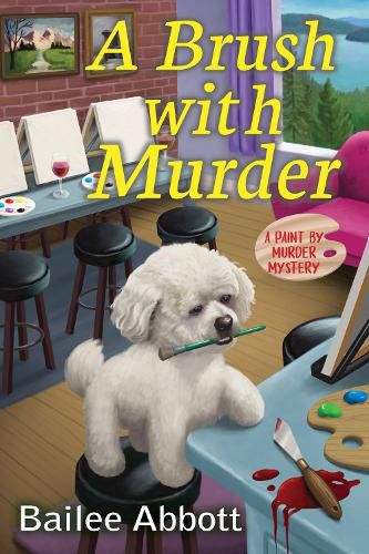 Cover image for A Brush With Murder: A Paint by Murder Mystery