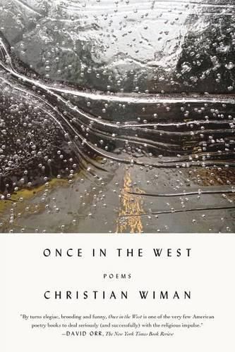 Cover image for Once in the West: Poems