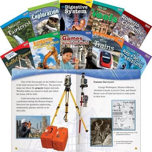 Cover image for Time for Kids Informational Text Grade 3 Readers Set 2 10-Book Set (Time for Kids Nonfiction Readers)