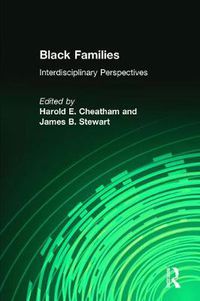 Cover image for Black Families: Interdisciplinary Perspectives