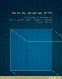 Cover image for Developmental Mathematics: Pearson New International Edition