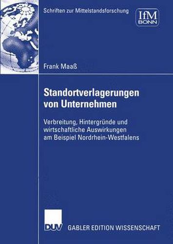 Cover image for Standortverlagerungen von Unternehmen