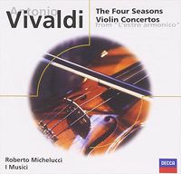 Cover image for Vivaldi: The Four Seasons; 3 Concertos From Op.3