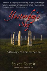 Cover image for Yesterday's Sky: Astrology and Reincarnation