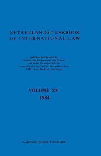 Cover image for Netherlands Year Book of International Law