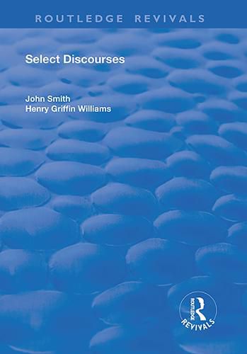 Cover image for Select Discourses