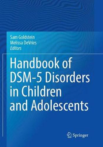 Cover image for Handbook of DSM-5 Disorders in Children and Adolescents