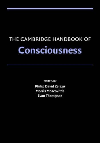 Cover image for The Cambridge Handbook of Consciousness