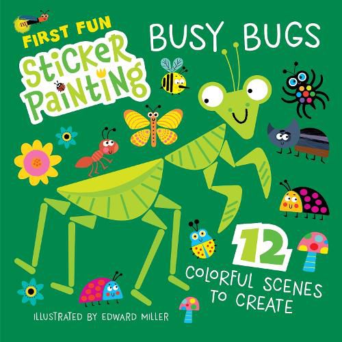 Cover image for First Fun Sticker Painting: Busy Bugs