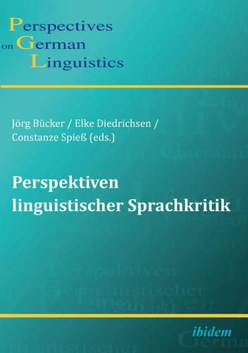 Cover image for Perspektiven linguistischer Sprachkritik