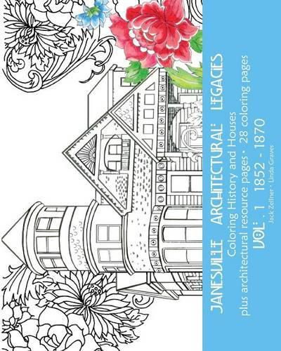 Cover image for Coloring Historical Janesville Vol. 1