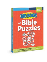 Cover image for Big Book of Bible Puzzles for Early Childhood