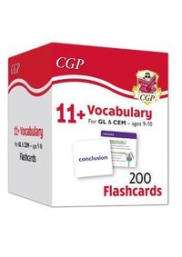 Cover image for 11+ Vocabulary Flashcards - Ages 9-10