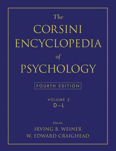 The Corsini Encyclopedia of Psychology, Volume 2