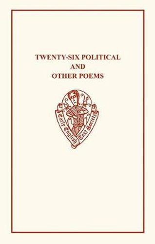 Cover image for Twenty-Six Political and other Poems