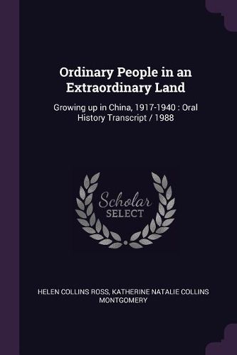 Cover image for Ordinary People in an Extraordinary Land
