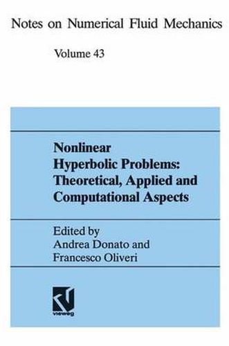 Cover image for Nonlinear Hyperbolic Problems: Theoretical, Applied, and Computational Aspects: Proceedings of the Fourth International Conference on Hyperbolic Problems, Taormina, Italy, April 3 to 8, 1992