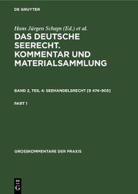 Cover image for Seehandelsrecht [ 474-905]