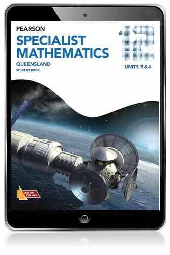 Cover image for Pearson Specialist Mathematics Queensland 12 eBook