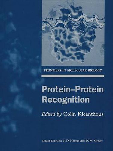 Cover image for Protein-protein Recognition