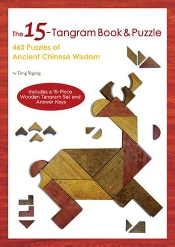Cover image for The 15-Tangram Book & Puzzle