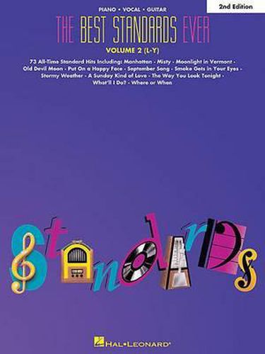 Cover image for The Best Standards Ever, Volume 2 (L-Y)