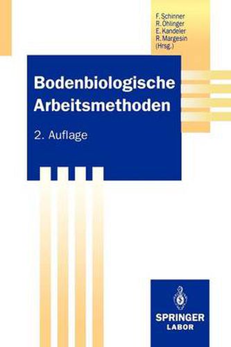 Cover image for Bodenbiologische Arbeitsmethoden