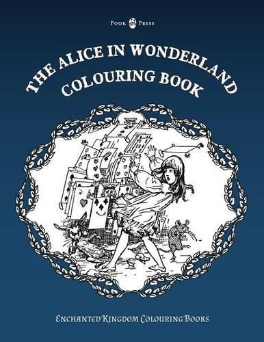 Cover image for The Alice in Wonderland Colouring Book