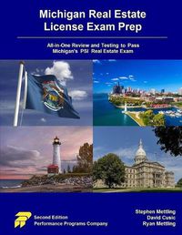 Cover image for Michigan Real Estate License Exam Prep: All-in-One Review and Testing to Pass Michigan's PSI Real Estate Exam