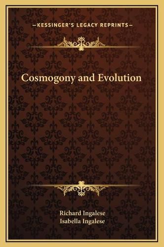 Cover image for Cosmogony and Evolution