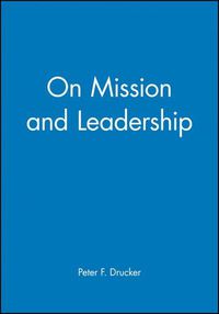 Cover image for On Mission and Leadership