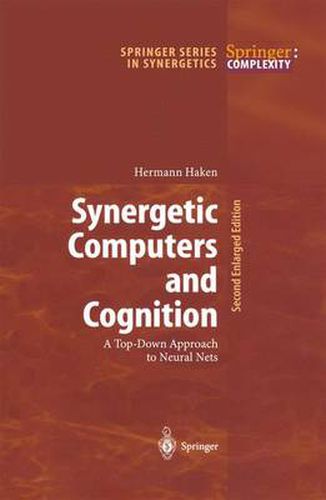 Cover image for Synergetic Computers and Cognition: A Top-Down Approach to Neural Nets