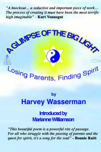 Cover image for A Glimpse of the Big Light: Losing Parents, Finding Spirit